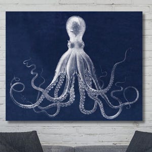 Octopus Canvas Animal Wall Art Octopus Poster Art Gift Of Home Wall Decor Art Animal Paint Octopus Canvas Octopus Wall Art Octopus Painting