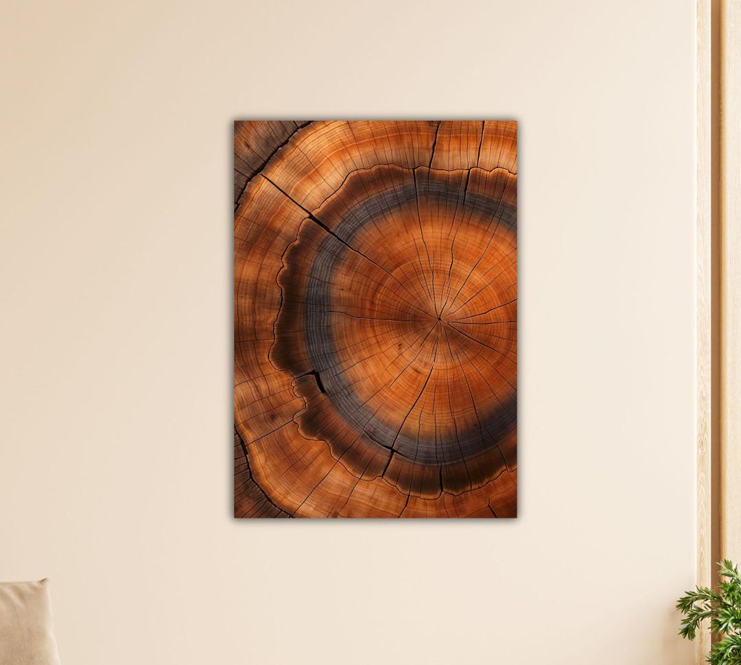 Tree Ring Colorfull Gustav Klimt Tree Ring Colorfull Canvas Klimt Wall Art Tree of Life Art ...