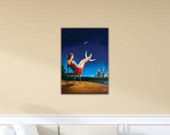 Rafal Olbinski The Third Dimension of Time Wall Art Rafal Olbinski Canvas Olbinski Poster Gift Of Home Wall Decor Art Rafal Olbinski Print