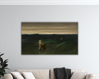 Gustave Brion Jesus and Peter on the Water Poster Brion Wall Art Gustave Canvas Gift Home Wall Decor Art Brion Paint Art Gustave Brion Prin