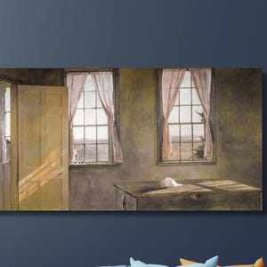 Andrew Wyeth The Room Canvas Andrew Wyeth Wall Art Vintage Poster Andrew Wyeth Paint Ready To Hang Gift Of Home Wall Decor Wyeth Print Art