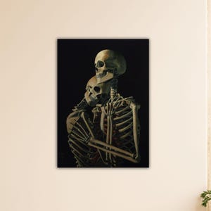 Vincent Van Gogh Love Of Skeleton Wall Art Vincent Van Gogh Canvas Gift Of Home Decor Art Van Gogh Paint Van Gogh Poster Van Gogh Wall Decor