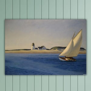 Edward Hopper The Long Leg Paint Art Hopper Poster Abstract Artworks Gift Of Home Decor Art Hopper Wall Decor Hopper Canvas Museum Print Art