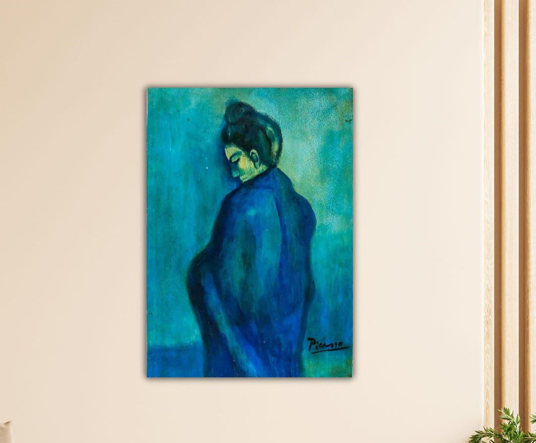 Picasso Pablo Blue Period Canvas Pablo Picasso Paint Modern Wall Art ...