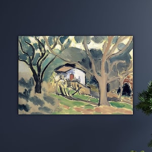 Henri Matisse La Maisonnette Wall Art Matisse Printing Matisse Poster Gift Of Home Wall Decor Art Mattise Painting Modern Decor Office Art