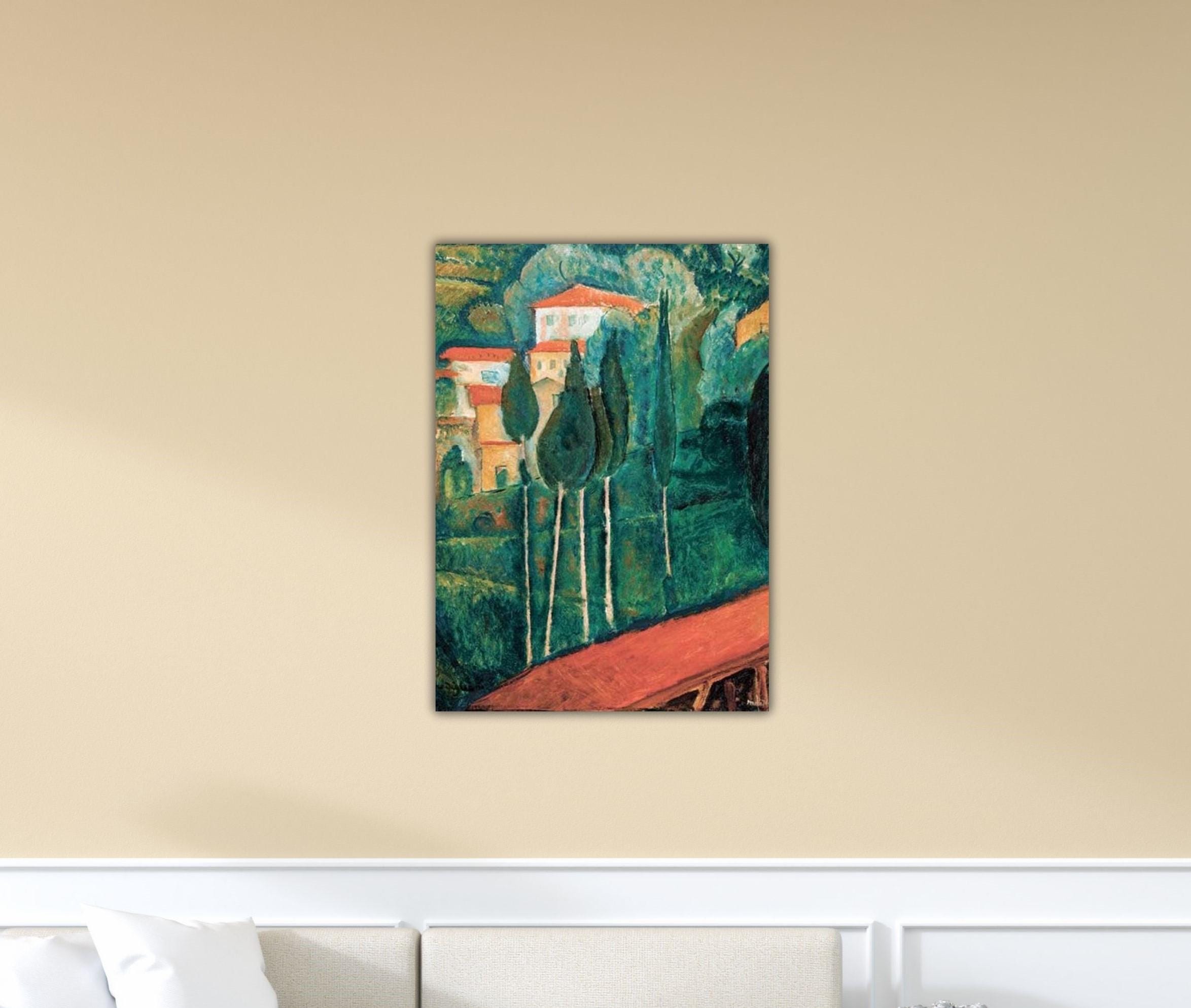 アメデオ・モディリアーニ 風景画 壁アート モディリアーニ 南フランス
