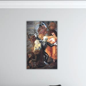 Otto Dix -The Seven Deadly Sins Canvas Otto Dixl Painting Otto Dix Poster Modern Expressionism Paint Otto Dix Wall Art Gift Home Wall Decor