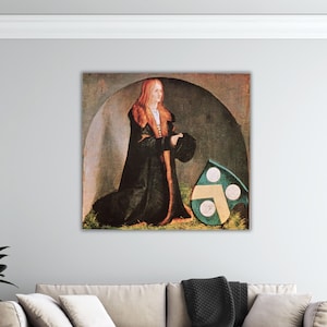 Retablo Heller de Alberto Durero, 1507, arte mural, lienzo de Durero, regalo para decoración de pared del hogar, impresión de Durero, pintura de Alberto Durero, póster de Alberto Durero.