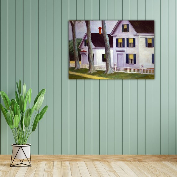 Edward Hopper Two Puritans Giclee Paint Hopper Poster Abstract