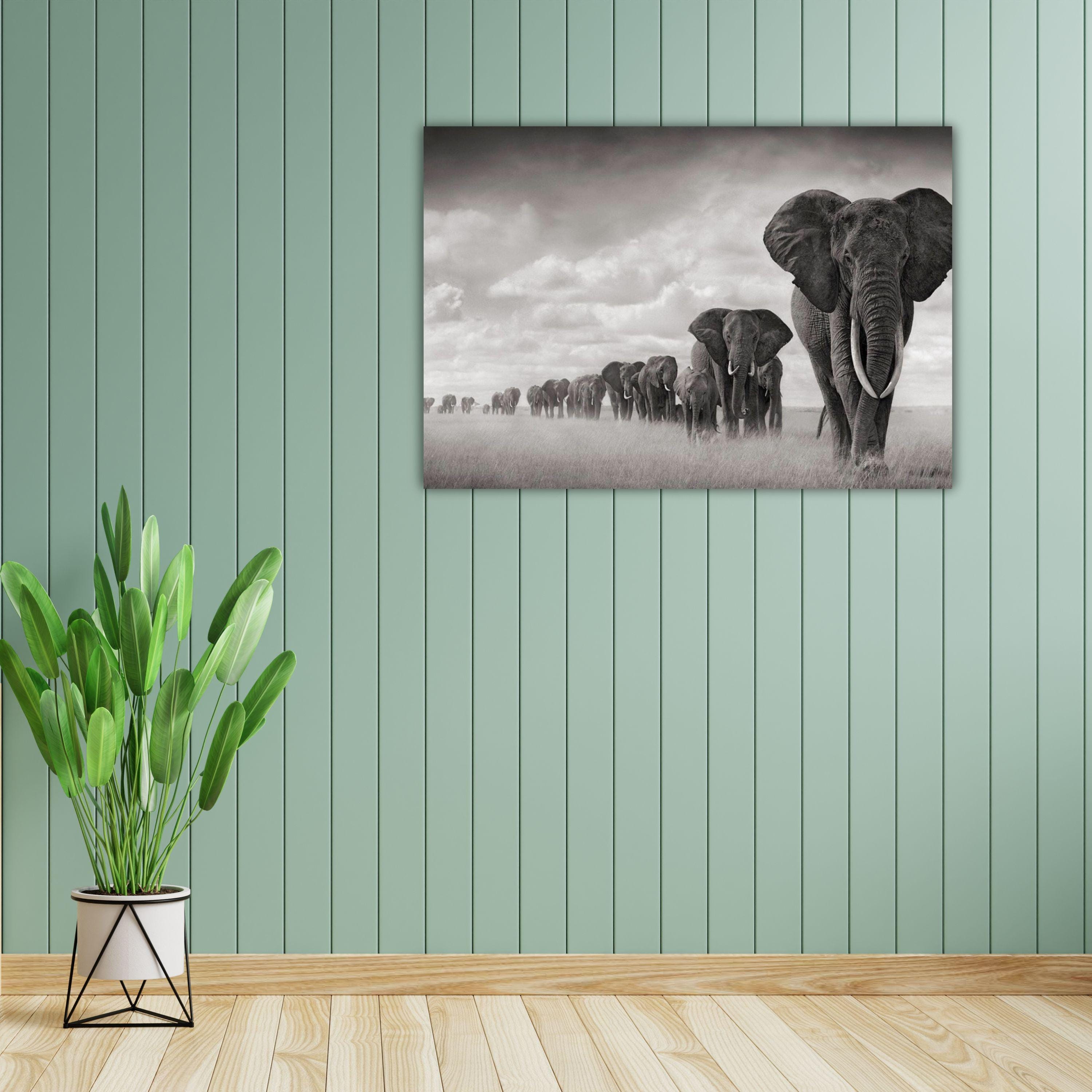 African Elephant Wall Art African Elephant Poster African Elephant ...