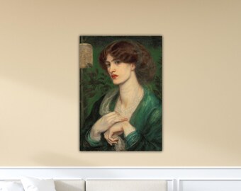Dante Gabriel Rossetti, Le salut de Béatrice 1869, art mural, toile, cadeau, décoration murale pour la maison, impression, peinture pour bureau, décoration moderne, affiche