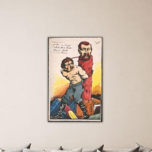 Arshile Gorky- Maxim Gorky and Russian vampires 1907 Poster Arshile Gorky Wall Art Gorky Canvas Gift Home Wall Decor Gorky Paint Gorky Print