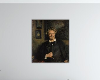 アウグスト・ストリンドベリ - 嵐の風景 スウェーデン (1894) - 有名な