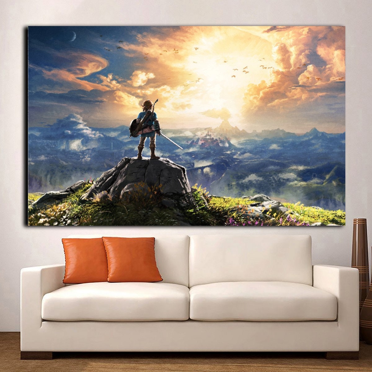 The Legend of Zelda Canvas Wall Art/zelda Canvas Print Arts/zelda
