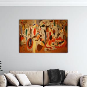 Arshile Gorky The Liver is the Cock_s Comb 1944 Poster Gorky Wall Art Gorky Canvas Gift Home Wall Decor Art Gorky Paint Arshile Gorky Prin