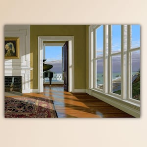 Edward Hopper Gordon Music Room PaintiArt Edward Hopper Poster Abstract Artworks Gift Of Home Decor Art Hopper Wall Decor Art Hopper Canvas