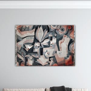 Paul Klee Dry Cooler Garden (1921) Wandkunst Paul Klee Leinwand Paul Klee Poster Geschenk Home Wand Dekor Kunst Paul Klee Farbe Paul Klee Druckkunst