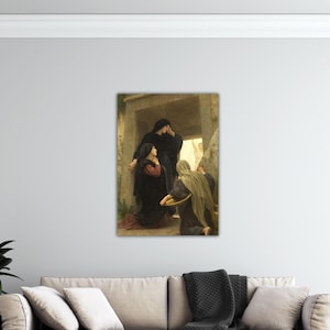 William Adolphe Bougereau The Marys at The Tomb Wall Art William Canvas Adolphe Poster Gift Of Home Wall Decor Paint Art Bougereau Printing