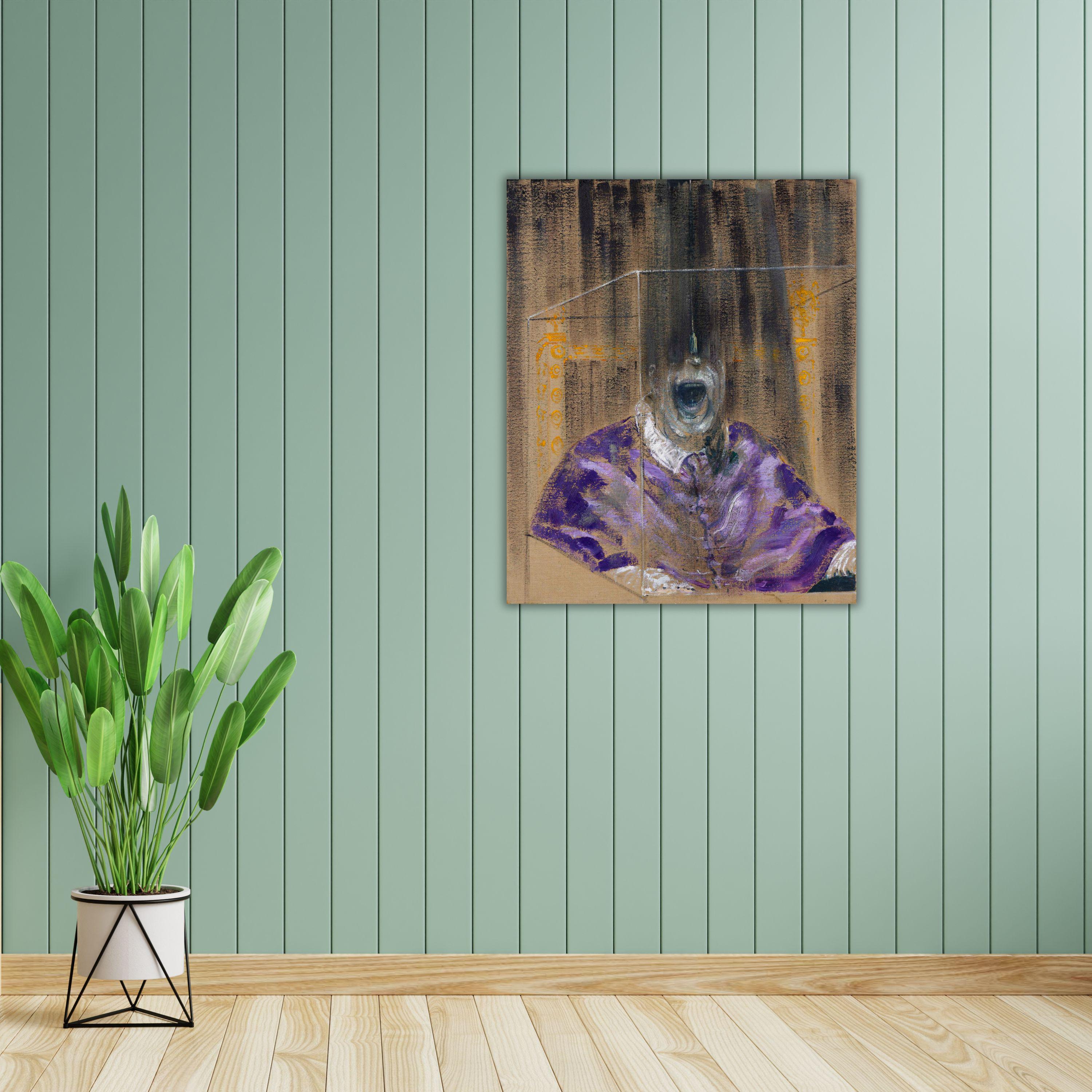Francis Bacon Head VI 1949 Poster Francis Bacon Canvas Gift Home