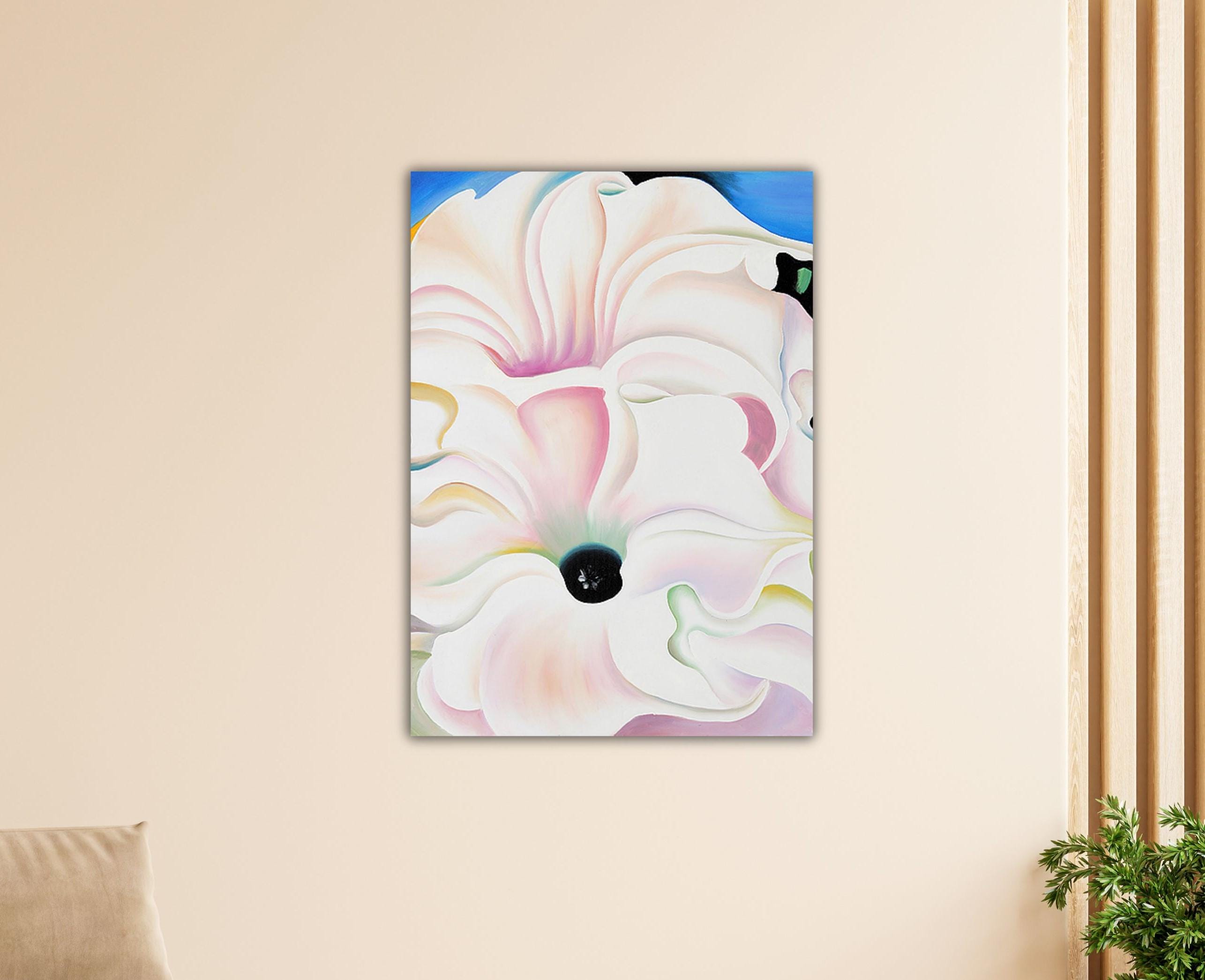 ジョージア・オキーフ 蘭の花 ウォールアート オキーフ キャンバス
