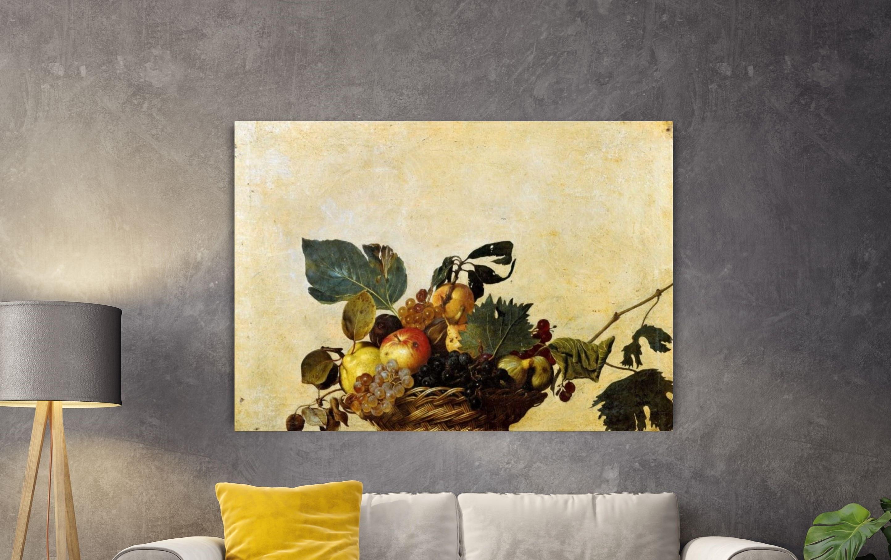 Michelangelo Caravaggio Basket of Fruit Poster Caravaggio Wall Art ...