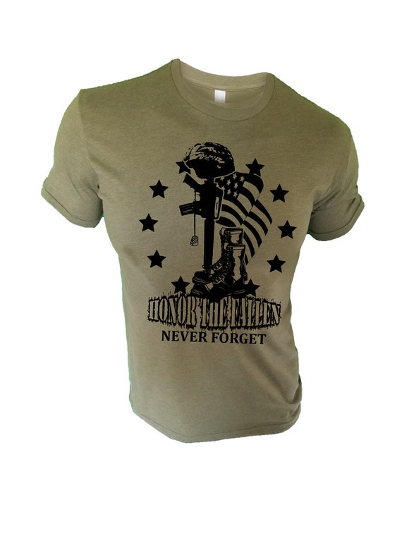 Memorial Day Tshirt - Honor The Fallen Soldiers Memorial Day Tshirt - Honor The Fallen Soldiers