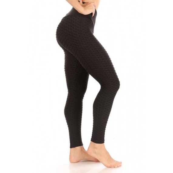 Iron Goddess Black Onyx Leggings, Honeycomb Supplex Leggings, Yoga