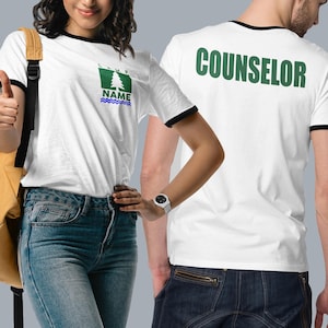 Custom Camping Shirt, Customized Camp Walden Shirt, Custom Camp Counselor Shirt, Parent Trap Shirt, Camper Shirt, Summer Camp Theme