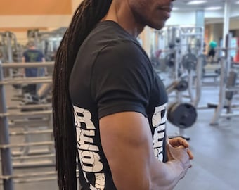 Iron Gods Destroy/Rebuild Workout T-Shirt, Aesthetic Clothes, Workout Tee, Weightlifting Shirt, Pump Cover, Gym Apparel, Mens Gym Shirt