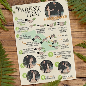 Der Elternfalle-Handshake-Anleitung, Camp Walden PNG, Camping-Spiele, Sommerlager, Elternfalle PNG, Elternfalle-Film PNG, digitaler Download