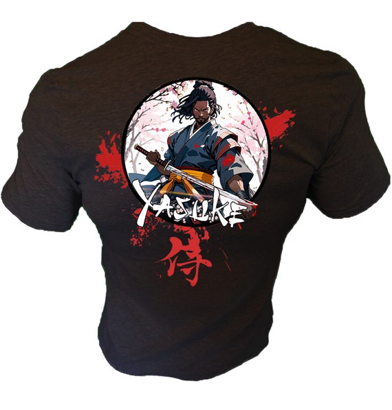 Iron Gods Yasuke Samurai Tri-blend Gym T-shirt - Etsy