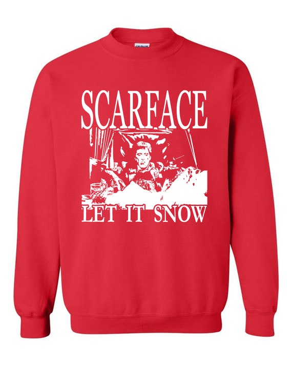 scarface let it snow sweater