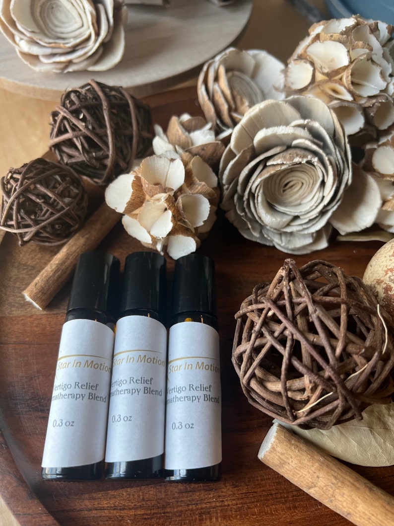 Vertigo Relief Aromatherapy Rollon Blend VERTIGO RELIEF Nausea Relief
