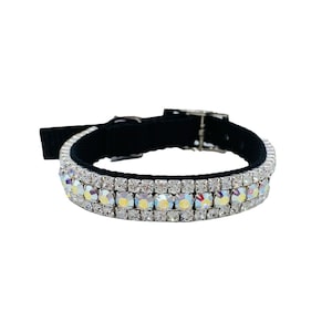 Crystal Pet Collar - Black