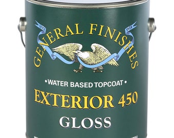 General Finishes GXG Clear Exterior 450 Topcoat Water-Based Topcoat,