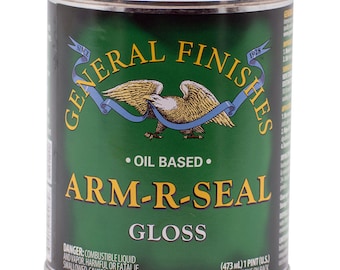 General Finishes ASPT Clear Arm-R-Seal Oil-Based Topcoat,