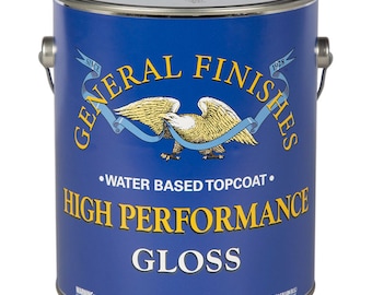 General Finishes GAHG Clear High Performance Water-Based Topcoat,