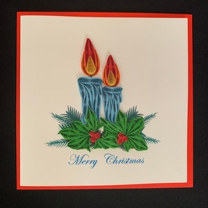 Traditional Style Christmas Candles