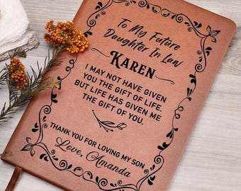 Nuera, Futura Nuera, Regalo de Navidad para Nuera, Regalo de Suegra, Recuerdo de Boda para Nuera