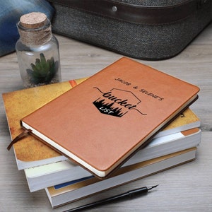 Personalised Couple Bucket List Journal