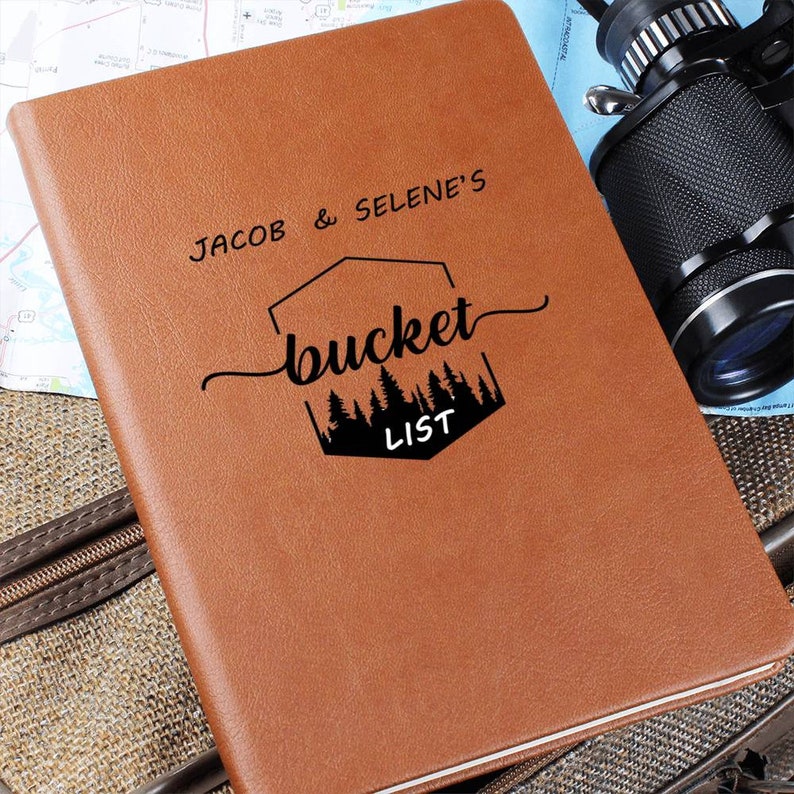 Personalised Couple Bucket List Journal