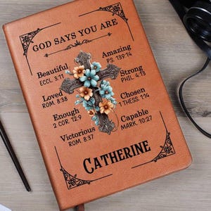 Personalized Prayer Journal for Women, Christian Journal, Prayer Journal for Women, Christian Prayer Journal, Womens Prayer Journal