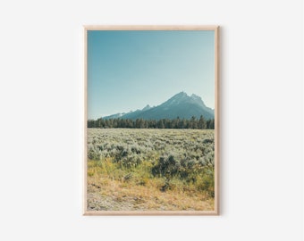 Grand Teton National Park Wall Art | Wyoming Digital Print | Landscape Photography