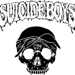 SuicideBoys G59 Skull SVG: Download digital (PDF)