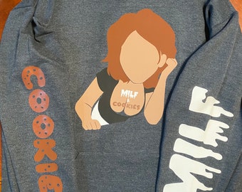 Milf and Cookies Hoodie Cartoon Milf 