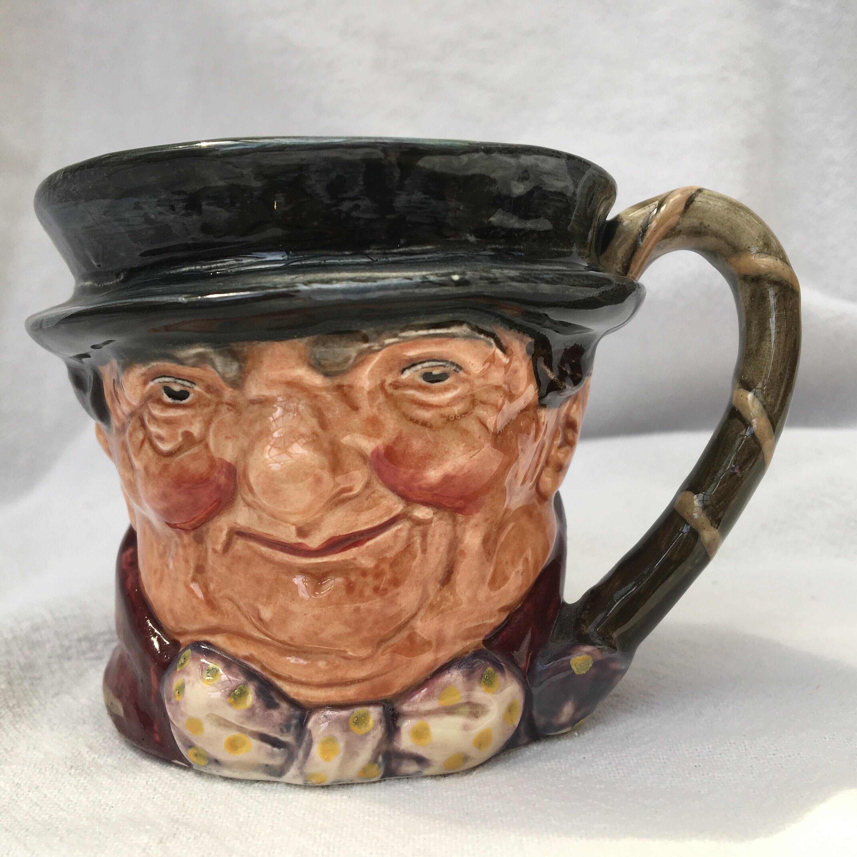 Royal Doulton Toby Jug Tony Weller Small 3.5 inches tall Etsy