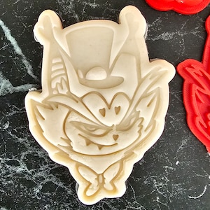 Husk Hazbin Hotel Cookie Cutter and Stamp 3D printed