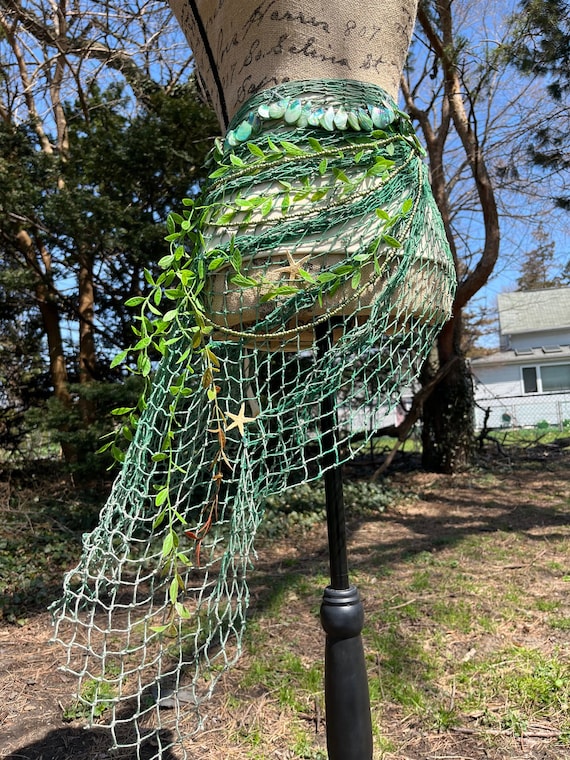 Mermid Wrap NYMPHIC Mermaid Styled Fisherman's Netting Hip Gap