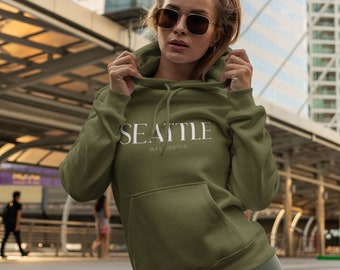Seattle Washington Sweatshirt, Pacific North West, Seattle Lovers