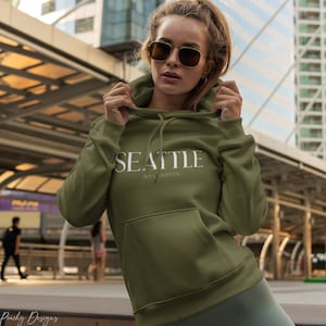 Seattle Washington Sweatshirt, Pacific North West, Seattle Lovers